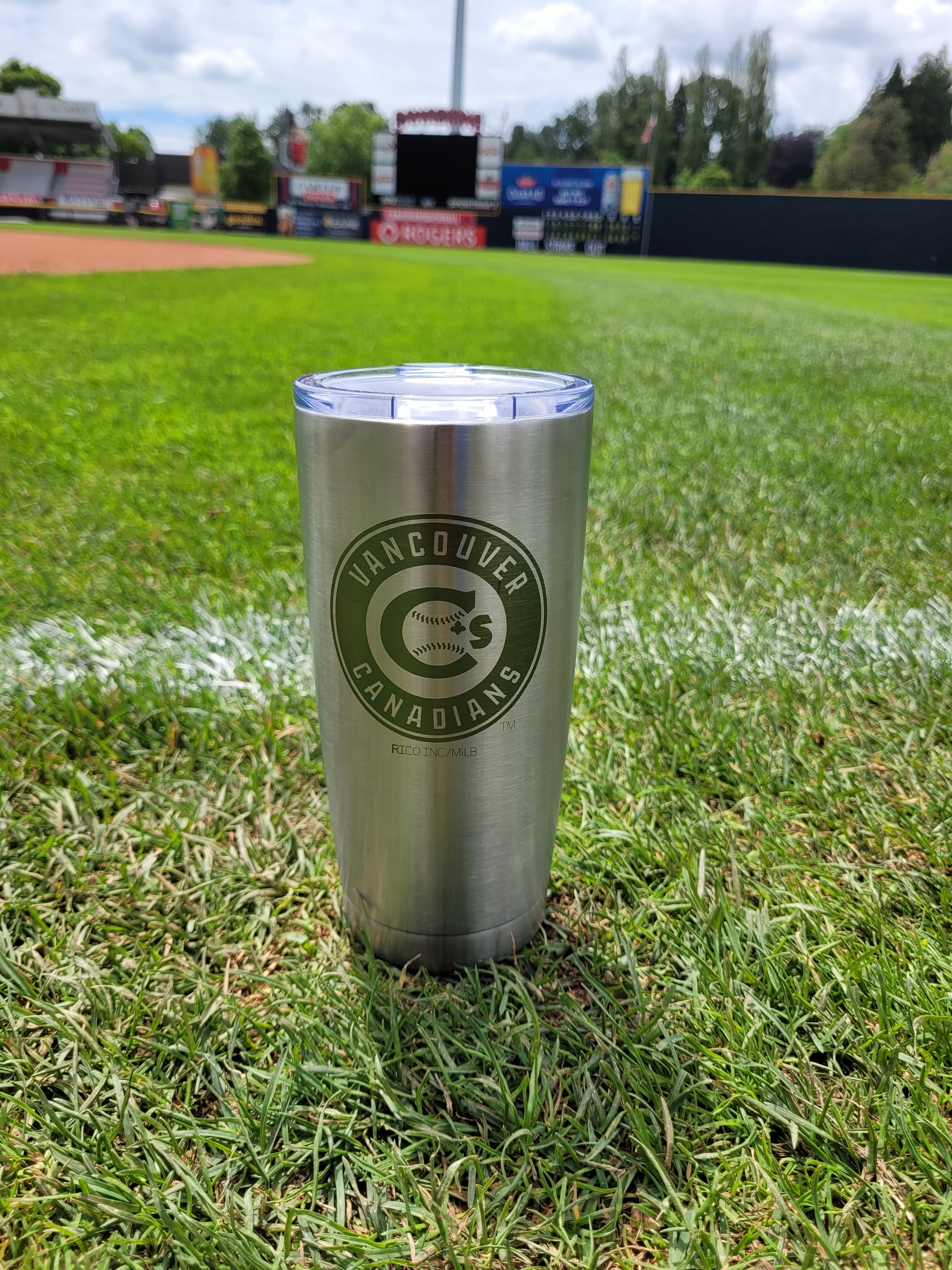 Vancouver Canadians Travel Mug